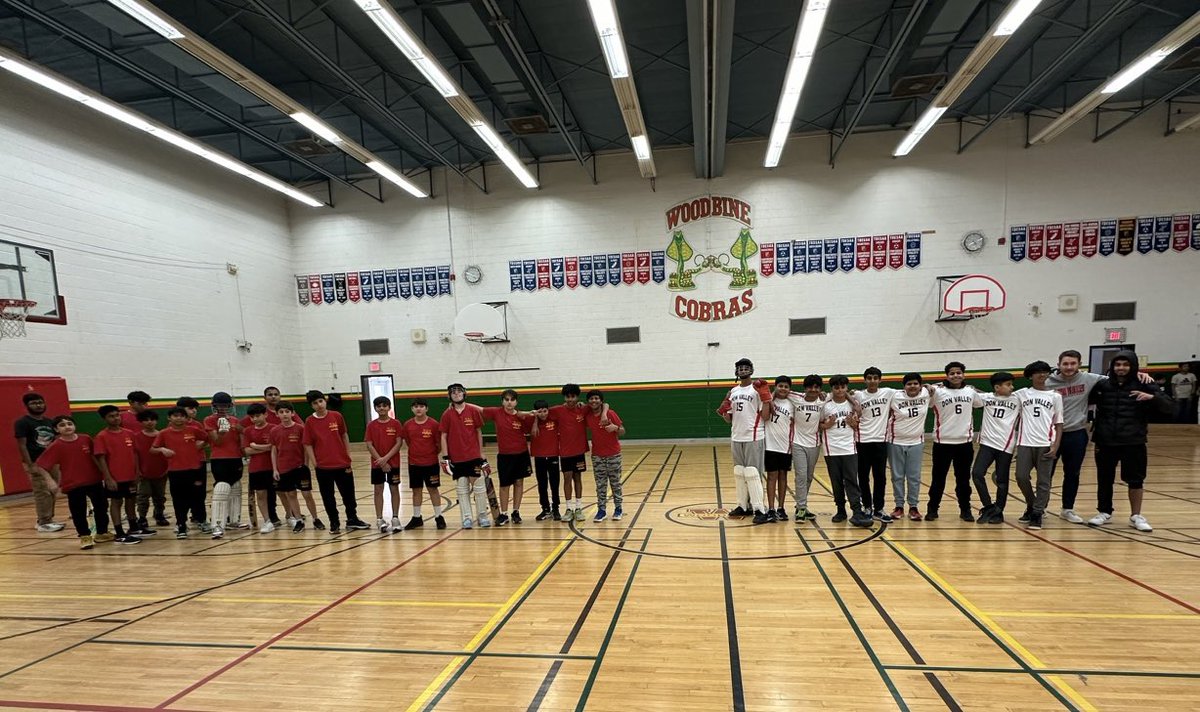 Sunil Katyal (@skatyal_tdsb) on Twitter photo Amazing way to head into March break! <a href="/WoodbineMS/">Woodbine Middle School TDSB</a> hosted an after school indoor cricket🏏exhibition game! Ss stayed late & showed great sportsmanship!⭐️ Thanks <a href="/DonValleyMS/">Don Valley MS TDSB</a> for joining! Well played! #tdsb #cricket <a href="/tdsb/">Toronto District School Board</a> <a href="/JamesX_Li/">James Li</a> <a href="/MFraserTDSB/">Michelle Fraser</a> <a href="/Equity48/">Kurt McIntosh</a> <a href="/TDESAA_TDSB/">TDESAA Athletics</a> <a href="/oscaschools/">Ontario Schools Cricket Association (OSCA)</a> Amazing way to head into March break! <a href="/WoodbineMS/">Woodbine Middle School TDSB</a> hosted an after school indoor cricket🏏exhibition game! Ss stayed late & showed great sportsmanship!⭐️ Thanks <a href="/DonValleyMS/">Don Valley MS TDSB</a> for joining! Well played! #tdsb #cricket <a href="/tdsb/">Toronto District School Board</a> <a href="/JamesX_Li/">James Li</a> <a href="/MFraserTDSB/">Michelle Fraser</a> <a href="/Equity48/">Kurt McIntosh</a> <a href="/TDESAA_TDSB/">TDESAA Athletics</a> <a href="/oscaschools/">Ontario Schools Cricket Association (OSCA)</a>