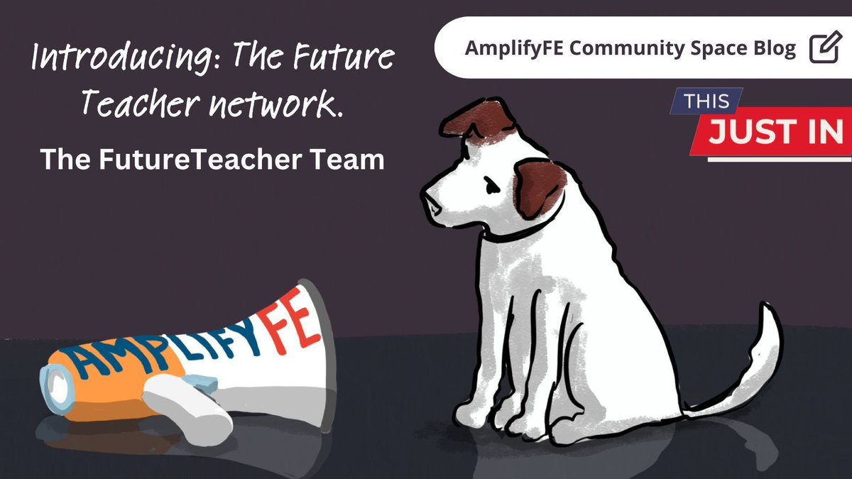 Check out our latest #AmplifyFE Community Space blog by the Future Teacher Team 'Introducing: The Future Teacher Network'  #FE&amp;Skills  #ALTc #FurtherEducation #EdTech #VocTech #Accessibility buff.ly/0BKM92w