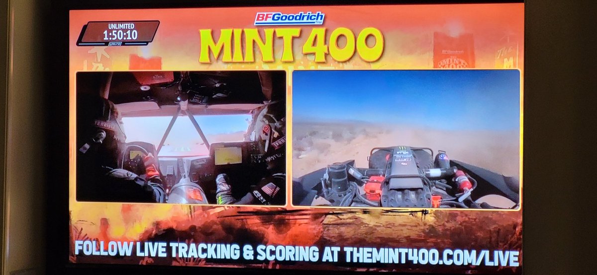 JPetschauer's tweet image. 🤩 Sweet, SpeedSport1 is showing all 6 hours of the #Mint400 live right now.