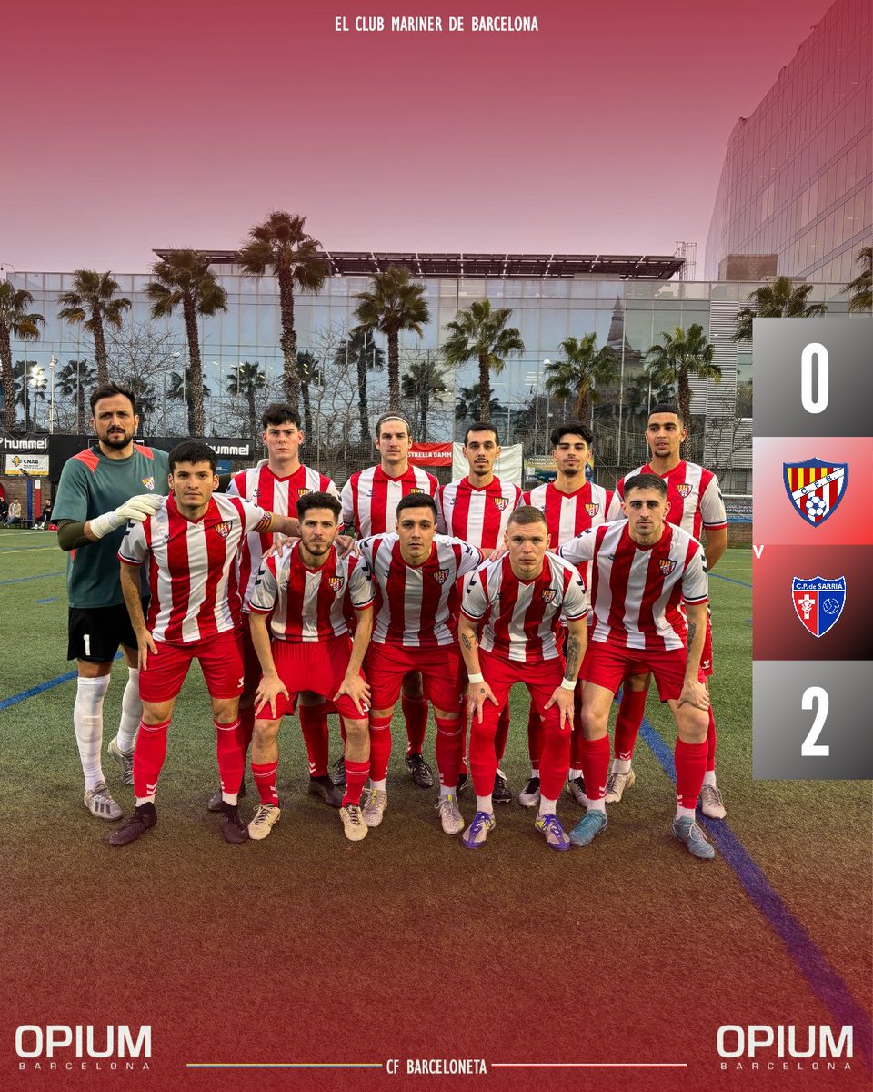 CF Barceloneta โ (@sommariners) on Twitter photo ๐๐ซ๐ ๐ฎ๐ฅ๐ฅ ๐ฆ๐๐ซ๐ข๐ง๐๐ซโโ
El ๐ท๐๐๐๐๐ ๐ฌ๐๐๐๐ ๐ด๐๐๐๐๐๐ฬ cau al Parc de la Catalana un any i mig desprรฉs (invictes des del 03/10/2023), tot i que ho hem intentat fins al final.
๐๐ CP Sarriร (0-2)
Ferms, mariners! โ
#SomMariners ๐ดโช #Barceloneta #2cat3 ๐๐ซ๐ ๐ฎ๐ฅ๐ฅ ๐ฆ๐๐ซ๐ข๐ง๐๐ซโโ
El ๐ท๐๐๐๐๐ ๐ฌ๐๐๐๐ ๐ด๐๐๐๐๐๐ฬ cau al Parc de la Catalana un any i mig desprรฉs (invictes des del 03/10/2023), tot i que ho hem intentat fins al final.
๐๐ CP Sarriร (0-2)
Ferms, mariners! โ
#SomMariners ๐ดโช #Barceloneta #2cat3