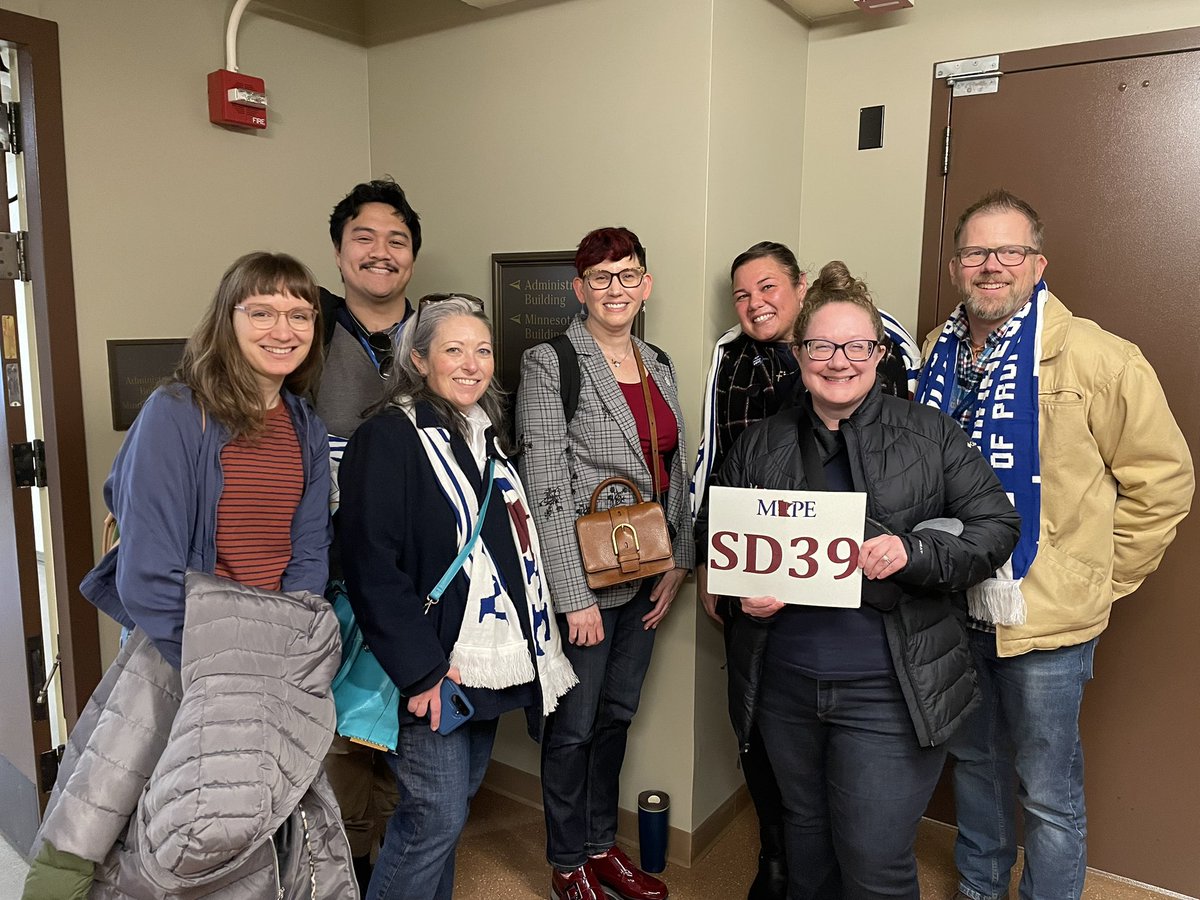 bstrub's tweet image. Thank you Sen. @MaryKunesh9 and Rep. @SandraFeistMN for meeting with your constituents and @MAPEunion members, and for your support of hard working Minnesotans, this week in St Paul. It was great seeing you! #WeDoTheWork #MAPEStrong.
