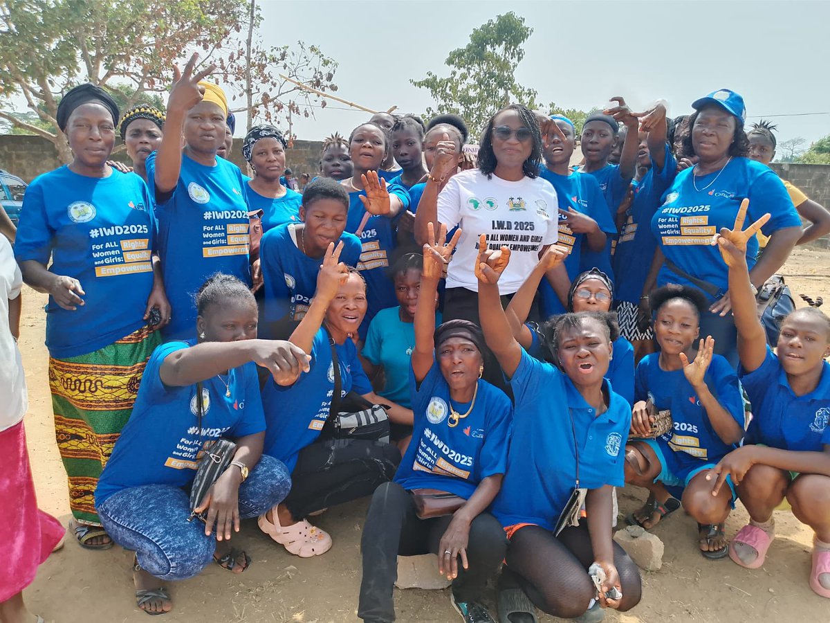 On this year’s #InternationalWomensDay DSG Monu and #BIBEST Project team joins counterparts in Kailahun to celebrate and recognize the brave, strong and resilient women of the subregion.