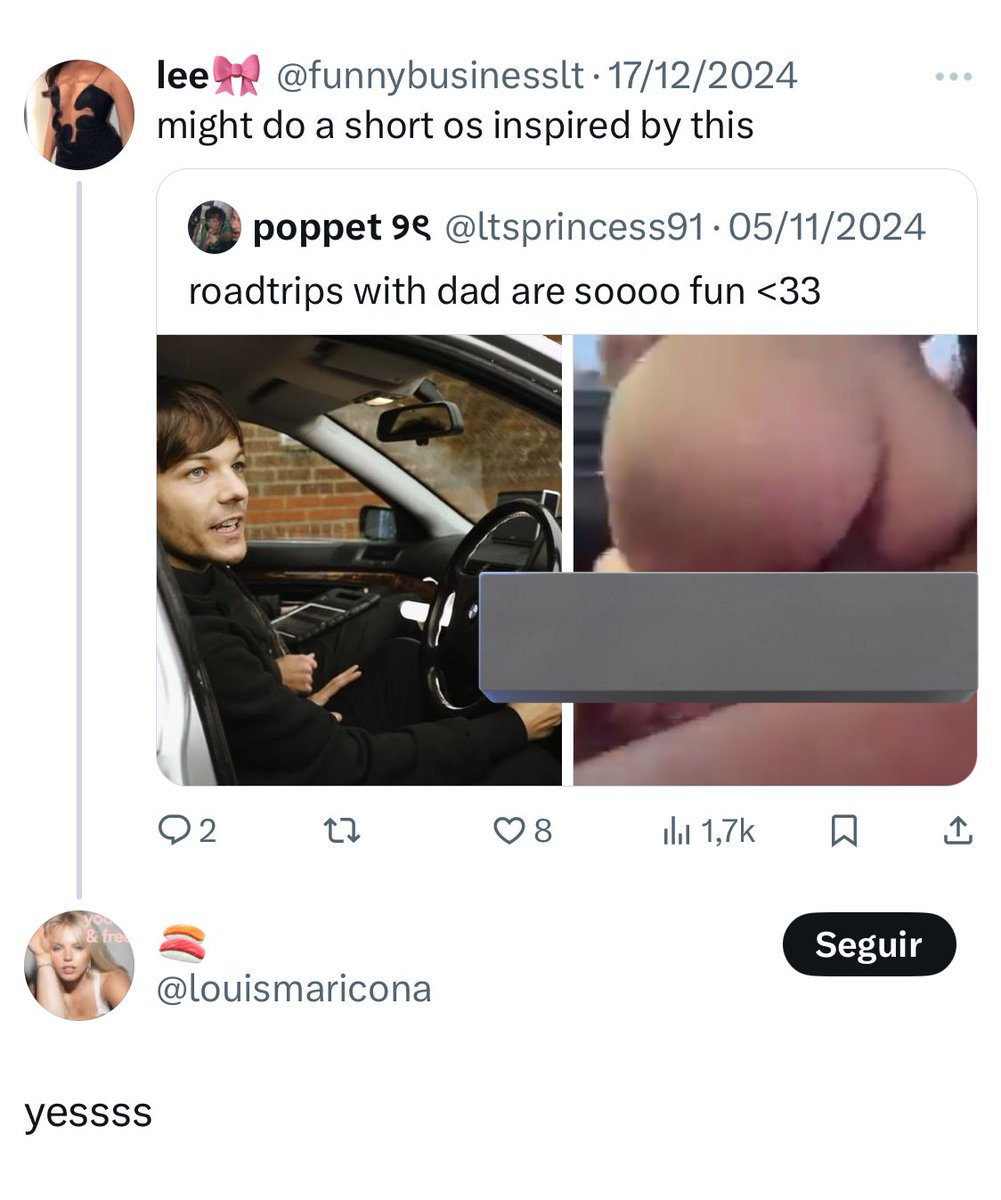 allthisface's tweet photo. essa 🐖 aqui em vez de estar teorizando sobre a paternidade alheia, deveria procurar ajuda psicológica para ver se se liberta do vício em pornografia. acreditar que o louis engravidou uma mulher é um absurdo, mas ler fanfic incestuosa dele com mulher é aceitável, né? https://t.co/kuiaWGpybb