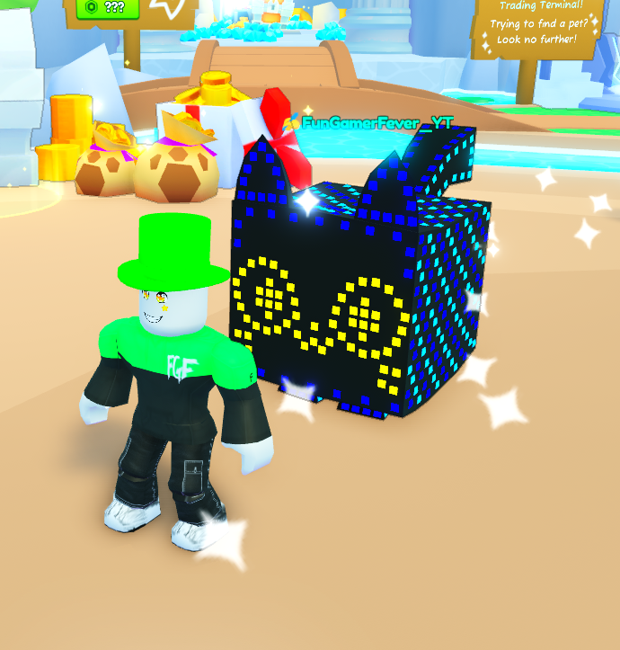 🎉GIVEAWAY TIME!!
-Follow <a href="/jayvjot/">Fun Gamer Fever</a>
-Signed Huge Dot Matrix Cat
-Like❤️&amp; Retweet🔁
-Sub &amp;📸youtube.com/fungamerfever
-Comment your Roblox Username
-Follow me on Roblox: roblox.com/users/44758470…
-Winner chosen in 48 hours! #PetSimulator99 #petsim99 #ROBLOX #petsim99giveaway