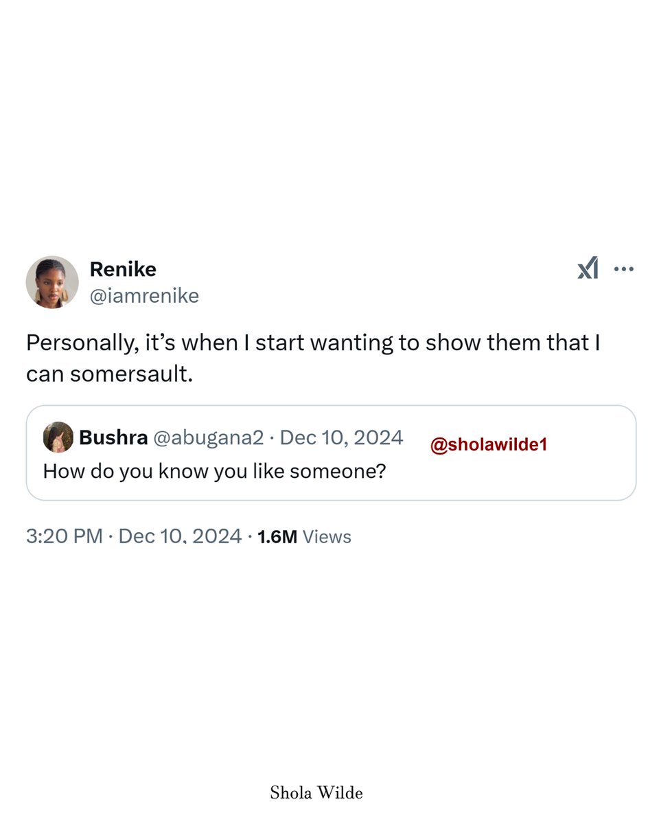 SholaWilde's tweet image. #fallinginlove