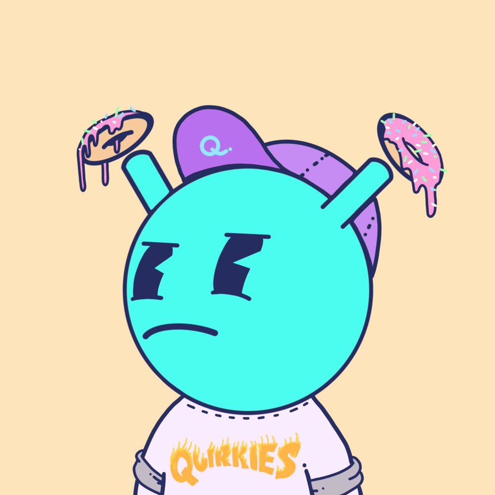 My first Quirkie. 

I’ve been a fan for a long time and now that @OneAndOnlyPapii is working with all the ApeChain founders to help onboard <a href="/quirkiesnft/">Quirkies</a> holders to ApeChain, it felt like time to get to know the community. 

What do I need to know? Who do I need to meet? QUIRK?