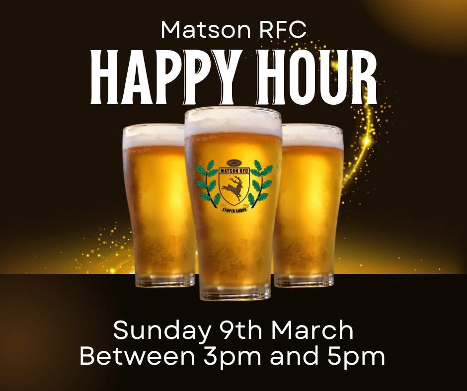 Join us for an action-packed afternoon tomorrow - Sunday 9th March! 🏉

HAPPY HOUR from 3-5pm while we watch England take on Italy in the Six Nations, 
Come early at 1pm to catch the Colts in action and stay for the big match.  🖤🤍

Don't miss out on the great atmosphere 🏉
