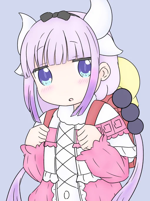 カンナちゃん『小林さんちのメイドラゴン』#イラスト #カンナ #小林さんちのメイドラゴン 