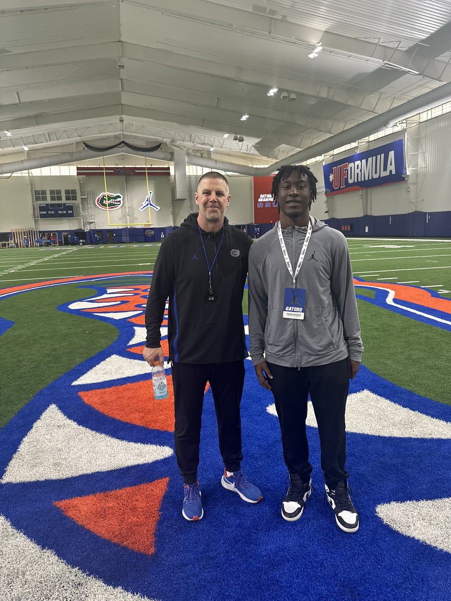 After a great talk with <a href="/coach_bnapier/">Billy Napier</a> and a great visit I’m blessed to have received an offer from the university of Florida <a href="/MeadowsjrGary/">Gary MeadowsJr</a>
<a href="/MohrRecruiting/">Brian Mohr</a>
<a href="/Dwight_XOS/">Dwight Thomas - Catapult Sports</a> <a href="/CoachWoodie/">Raymond Woodie Jr.</a> <a href="/SWiltfong_/">Steve Wiltfong</a> <a href="/adamgorney/">Adam Gorney</a> <a href="/ChrisBoyleDBNJ/">Chris Boyle</a>
<a href="/ChadSimmons_/">ChadSimmons</a>
@Andrew_lvins <a href="/adamgorney/">Adam Gorney</a>
<a href="/_CoachLucas/">Chad Lucas</a>