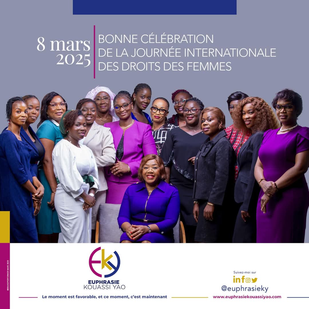 #8mars / Dr Euphrasie Yao : « Défendez vos droits sans renier votre identité et votre authenticité »
Excellente célébration de la #JIF à toutes &amp; à tous ! 
Plus d'info ici 👇🏽 
bit.ly/3QRSya0