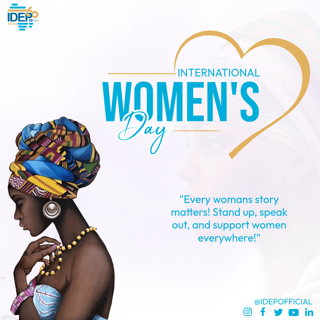 IDEP Africa (@idepofficial) on Twitter photo IDEP wishes you
Happy International Women Day.
#idep #WomenDay2025 IDEP wishes you
Happy International Women Day.
#idep #WomenDay2025