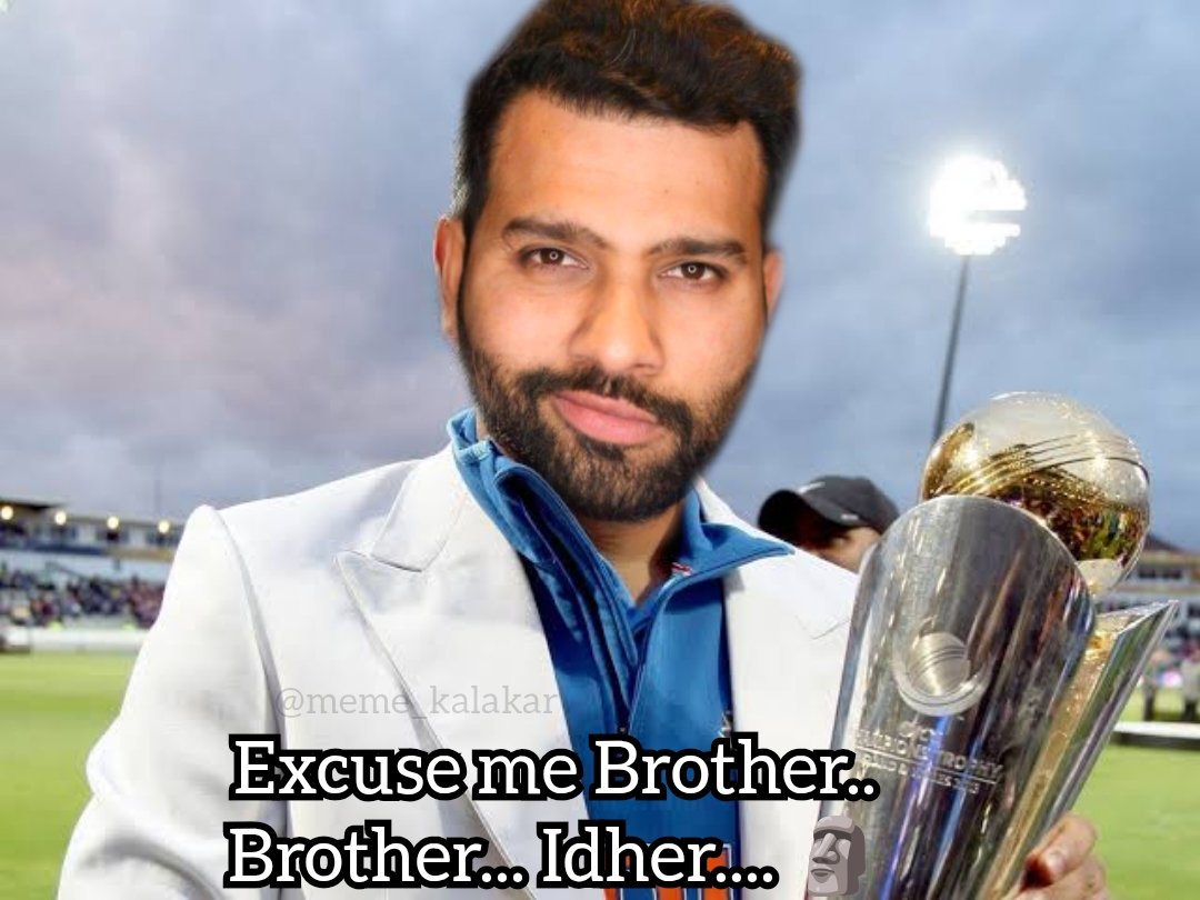 meme_kalakar's tweet image. Ab kal ka intezaar nhi ho raha aaj hi trophy de dete hai india ko 😂😂

#indvsnzfinal #ChampionsTrophyfinal #9march #IPL2025 #INDvNZ  #INDvsNZ #DUBAI #RohitSharma