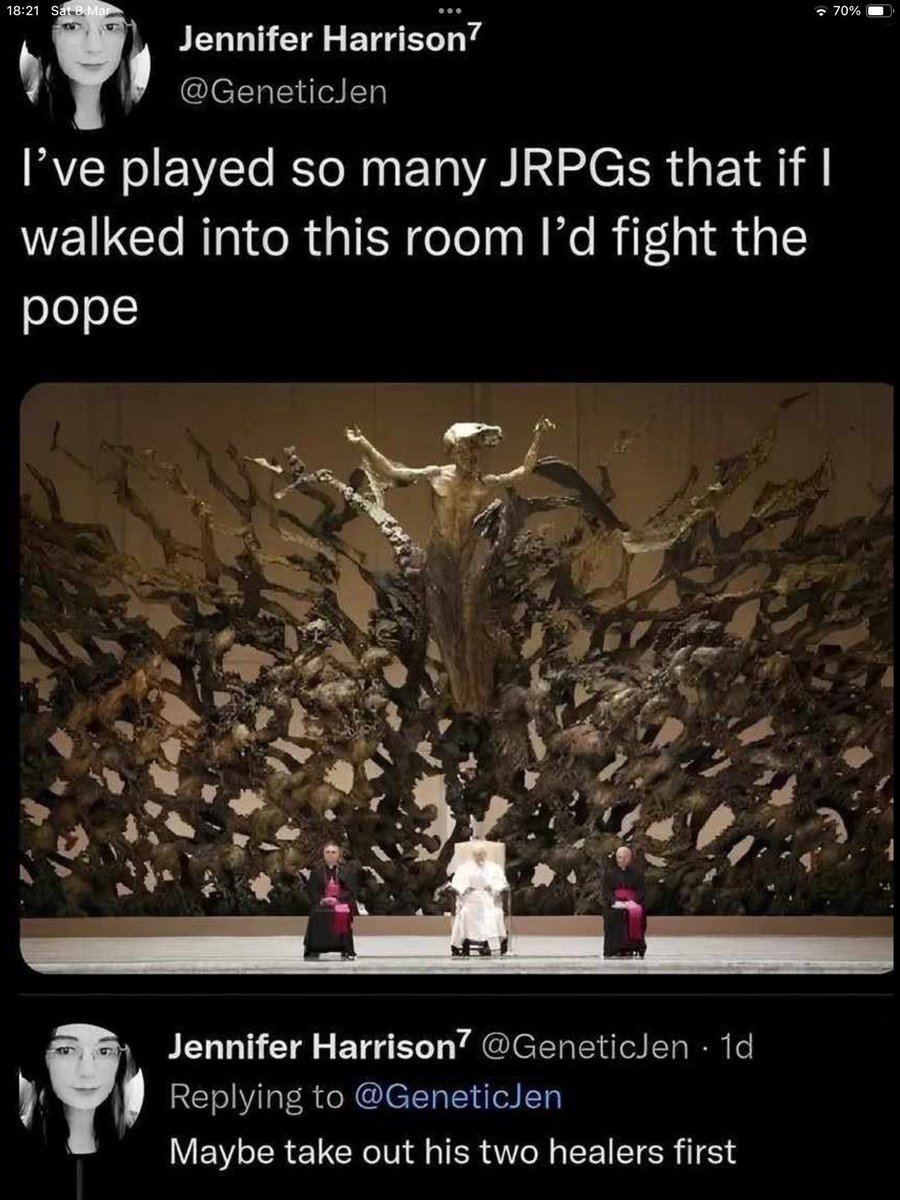 I reckon he does almost nothing for most of the battle then unleashes something that does monumental damage and causes a ton of status effects too.