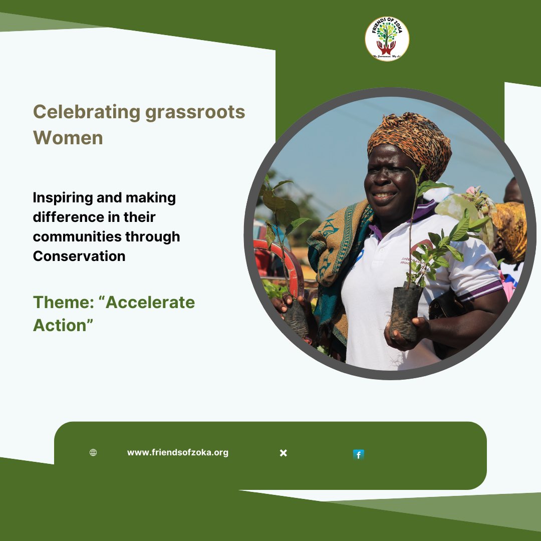 Happy International Women’s Day.

All through this Women’s Month, we celebrate those courageous&amp; outstanding Women serving their communities through conservation. 

#Accelerate Action