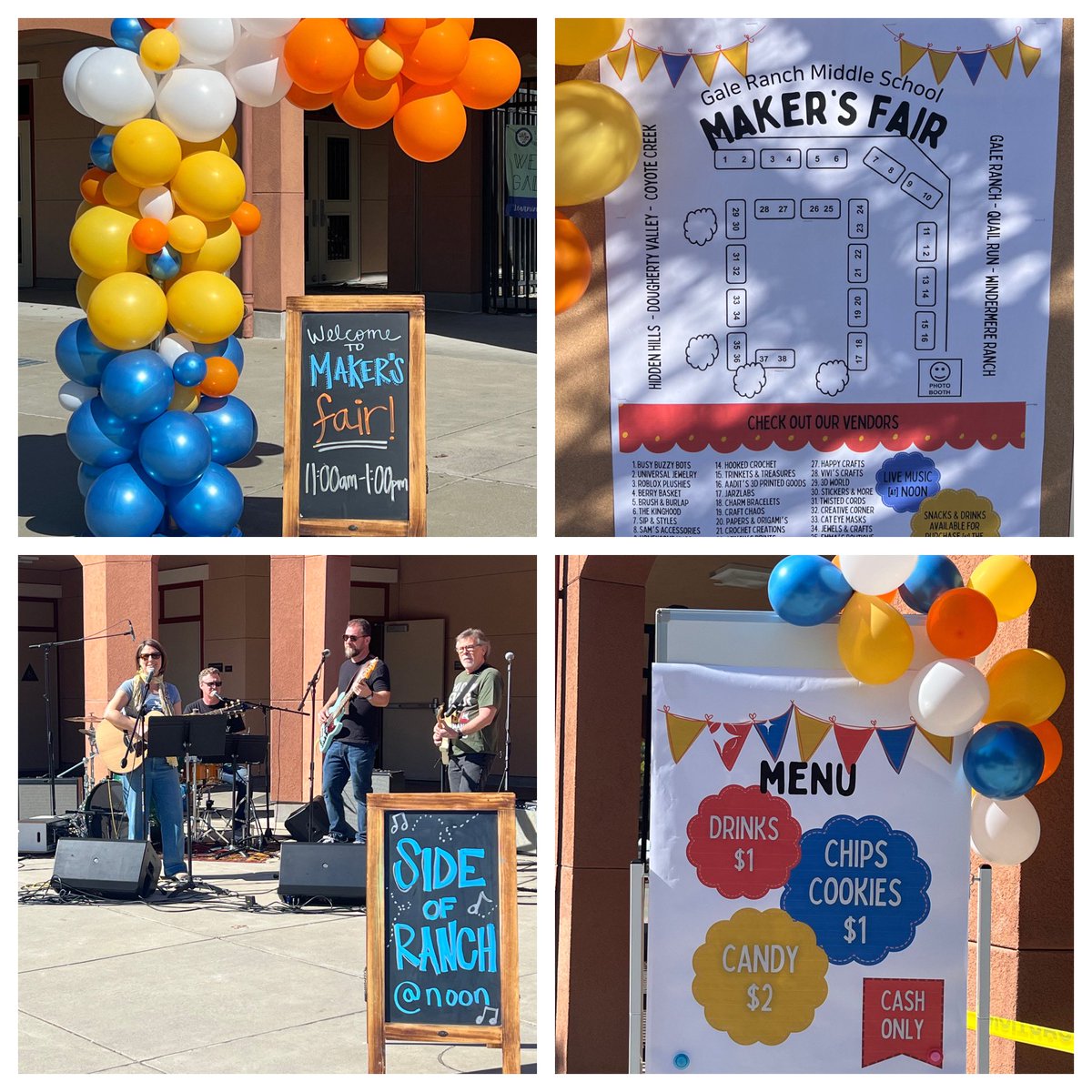 Come by the Maker Fair today from 11am-1pm!