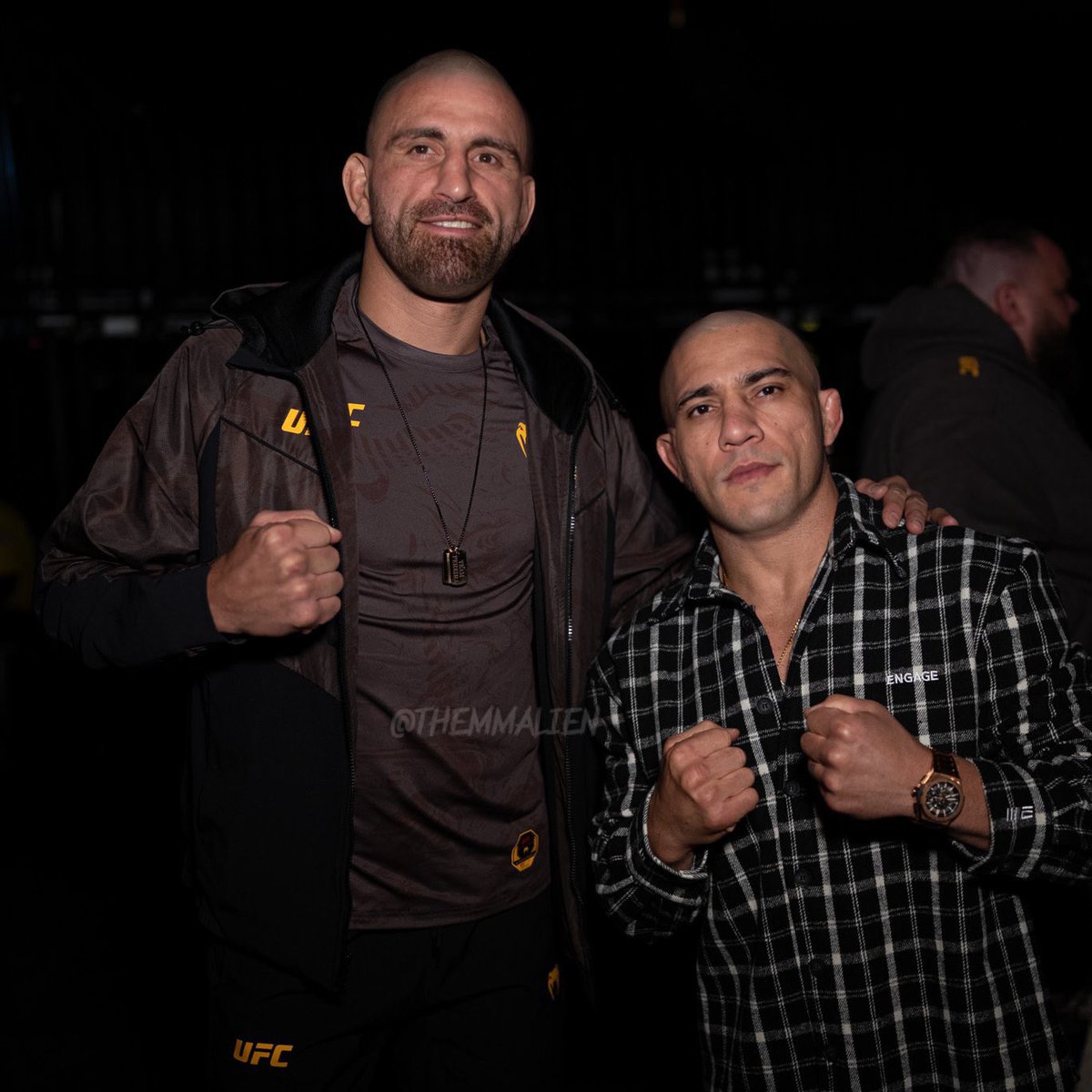 Name these fighters. #UFC313