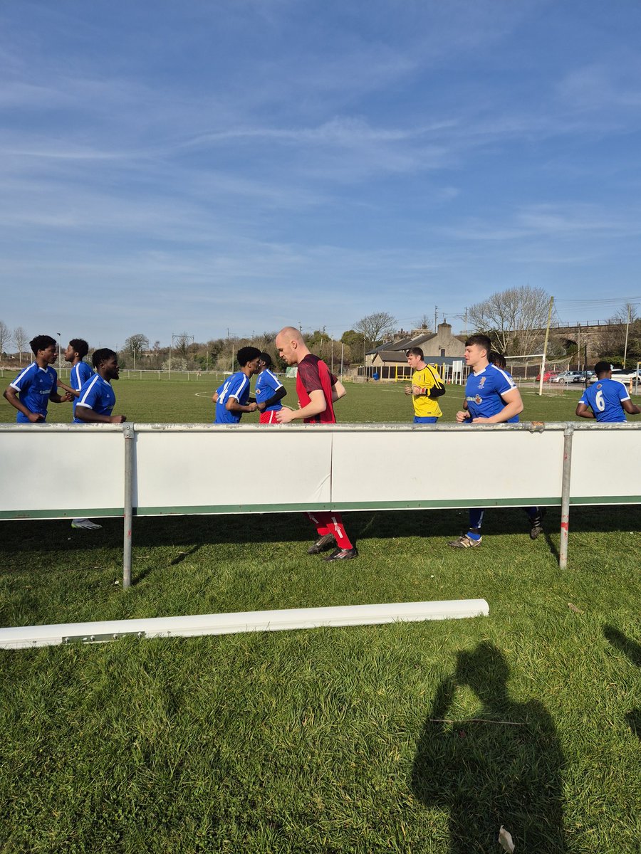 Graft being put in today despite a postponement. 18 lads being put through their paces.