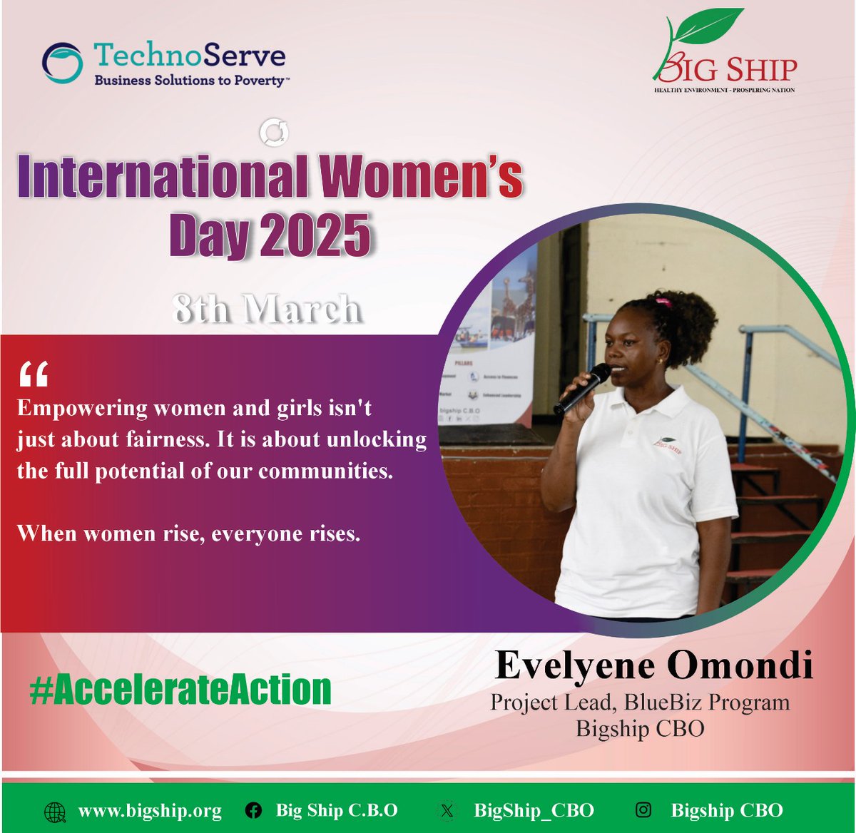 BigShip_CBO's tweet photo. #happywomensday2025 to the incredible women who work with us in promoting marine conservation, ecotourism and entrepreneurship, all we can say is you are appreciated.
Your voices and leadership keep inspiring young girls to lead and drive change. 
You are our queens👑 #

#iwd2025 https://t.co/gm0JIwzAm2