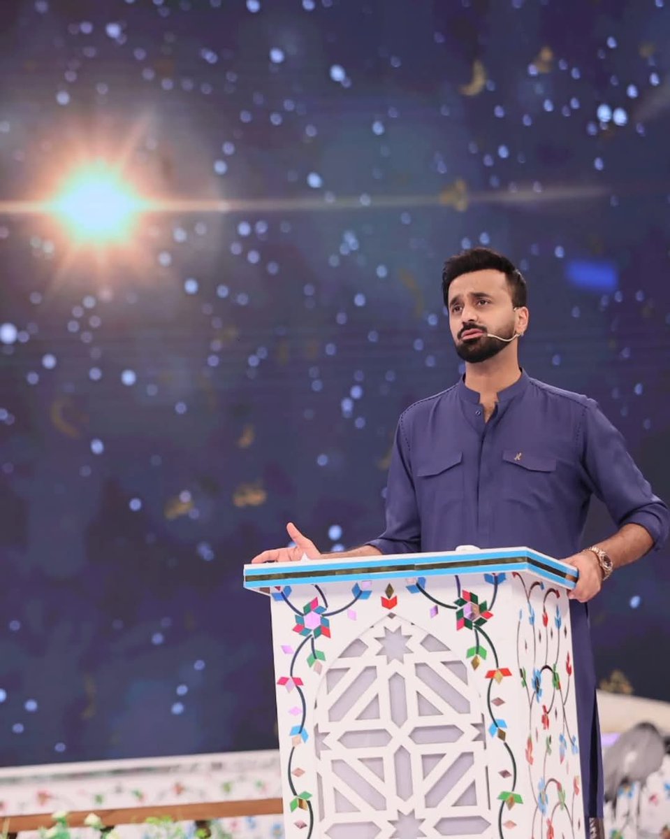 ShaneRamazanARY's tweet photo. Today’s Quran Aur Science segment was truly inspiring! Don’t miss these insightful moments from Shan-e-Ramzan! 🌙✨

Watch Shan-e-Iftar LIVE at 1:45 PM on your favorite channel, Ary Digital! 

@WaseemBadami

#ShaneRamzan #ARYDigital #shaneiftar #QuranAurScience https://t.co/SWitX5thUV