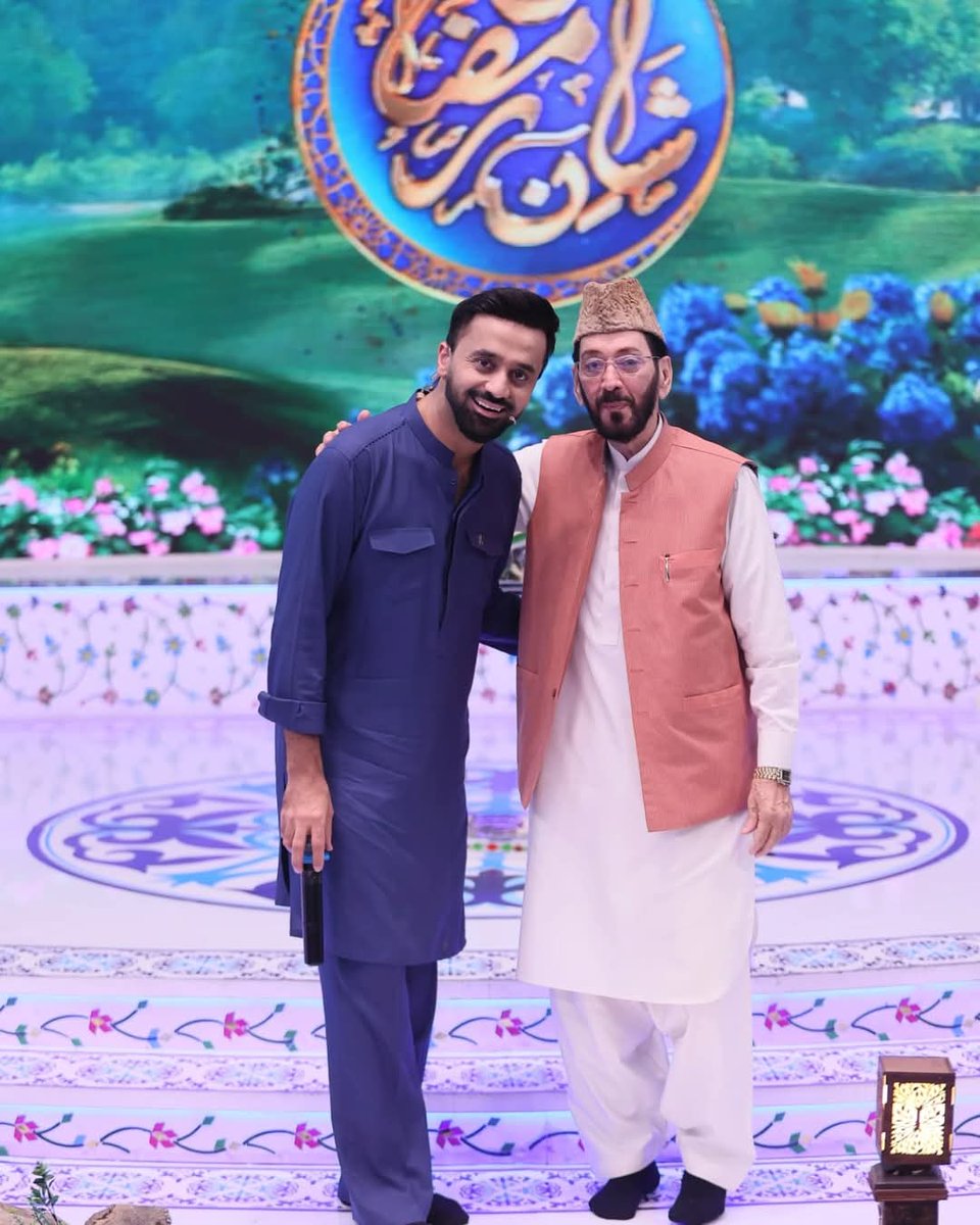ShaneRamazanARY's tweet photo. Ramzan’s biggest transmission, Shan-e-Ramzan, is LIVE! 🌙✨

Join us now on ARY Digital for heartfelt spiritual moments, special segments, and meaningful discussions in Shan-e-Iftar. Don’t miss out
@WaseemBadami

#ARYDigital #RamzanKiRoshni #ShaneRamazan #ShaneIftar #WaseemBadami https://t.co/dv4yPzon1R