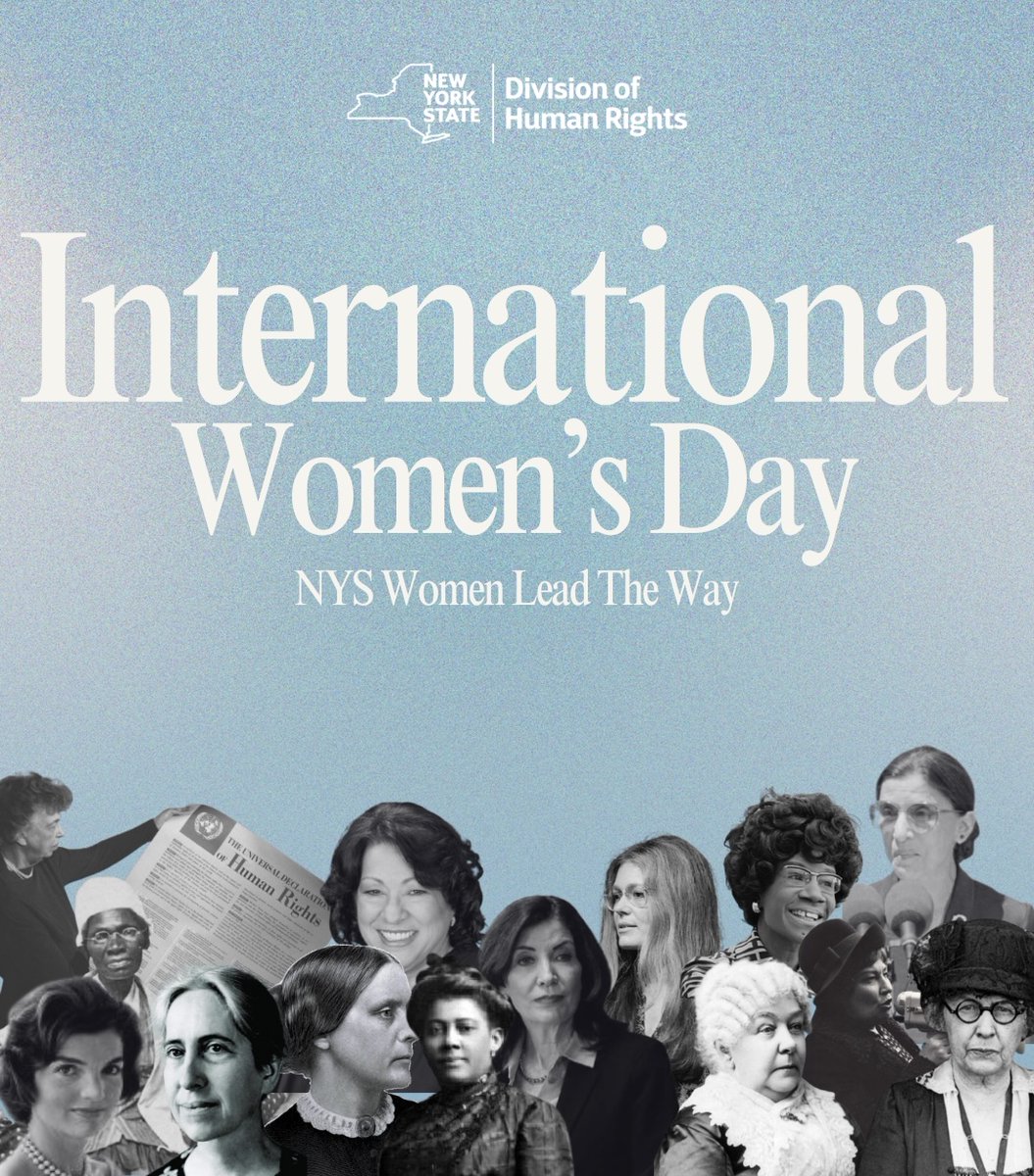 On #InternationalWomensDay, we celebrate the incredible women of New York State who have shaped history and continue to lead the way. From activists to judges, trailblazers to visionaries—these women have paved the path for progress.