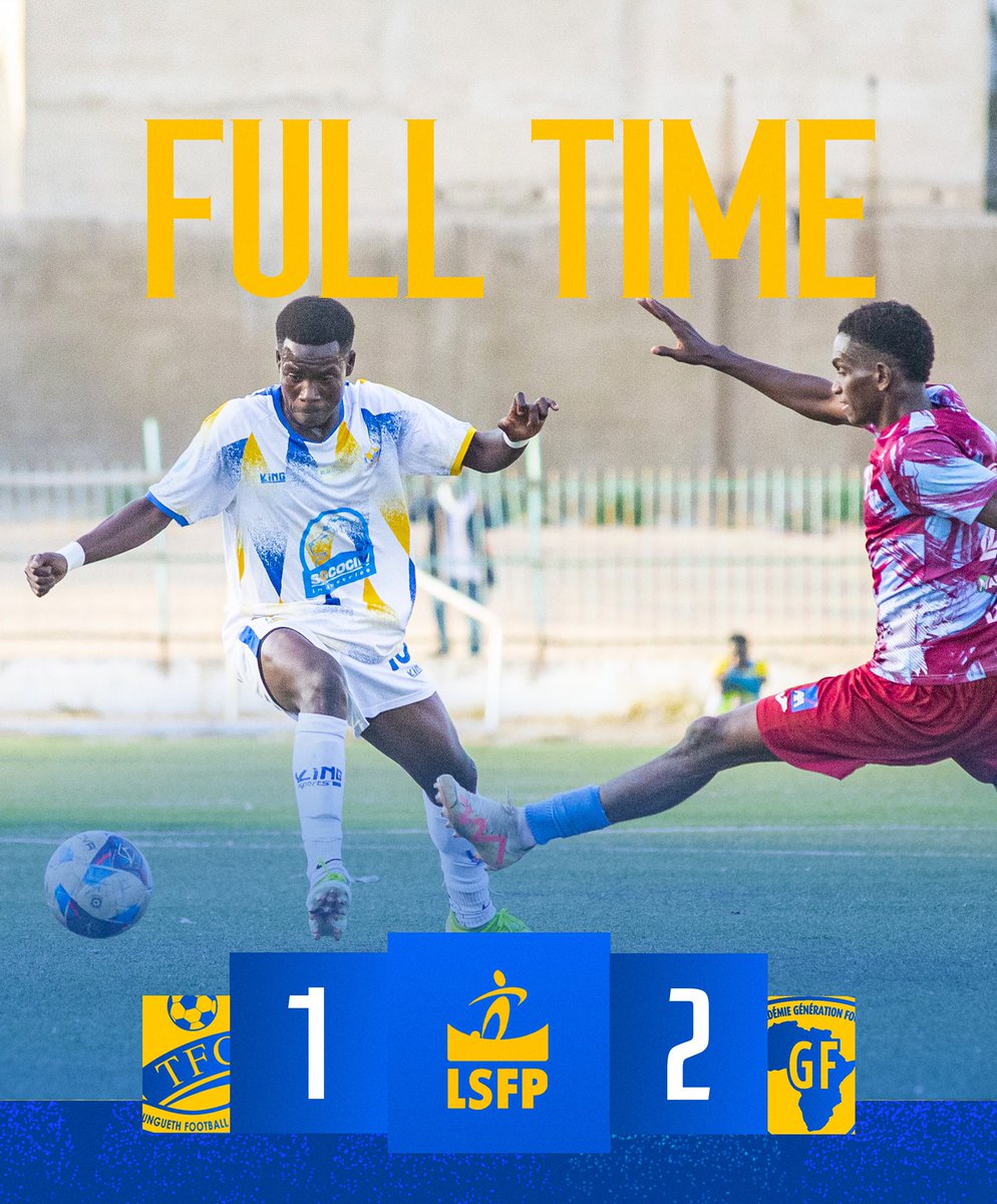 TeunguethFc's tweet photo. FULL-TIME | 2-1
#allezrio | #TFCGF https://t.co/OgIrdrHefX