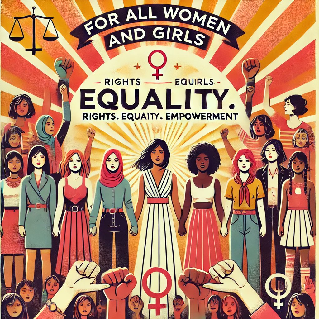 "Empowered women empower the world! 🌍💜 On this #InternationalWomensDay, we celebrate ALL women and girls—championing their rights, equality, and empowerment. Together, we rise! 💪✨ #IWD2025 #ForAllWomenAndGirls"
