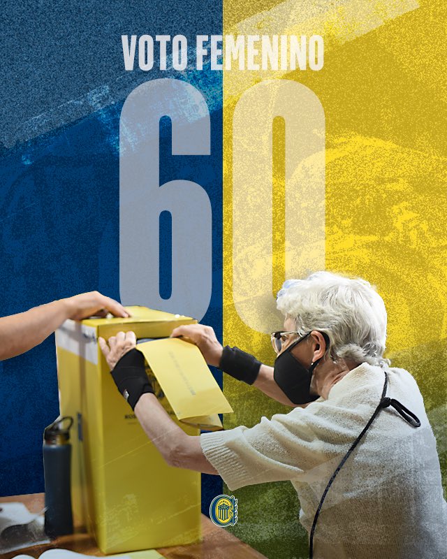 ¡A 60 años del VOTO FEMENINO! 👏🏻🗳️🇺🇦

Desde 1965 las socias de #RosarioCentral participan del sufragio en las elecciones del Club. 

¡Nuestro derecho y deber, Guerreras! 💪🏻