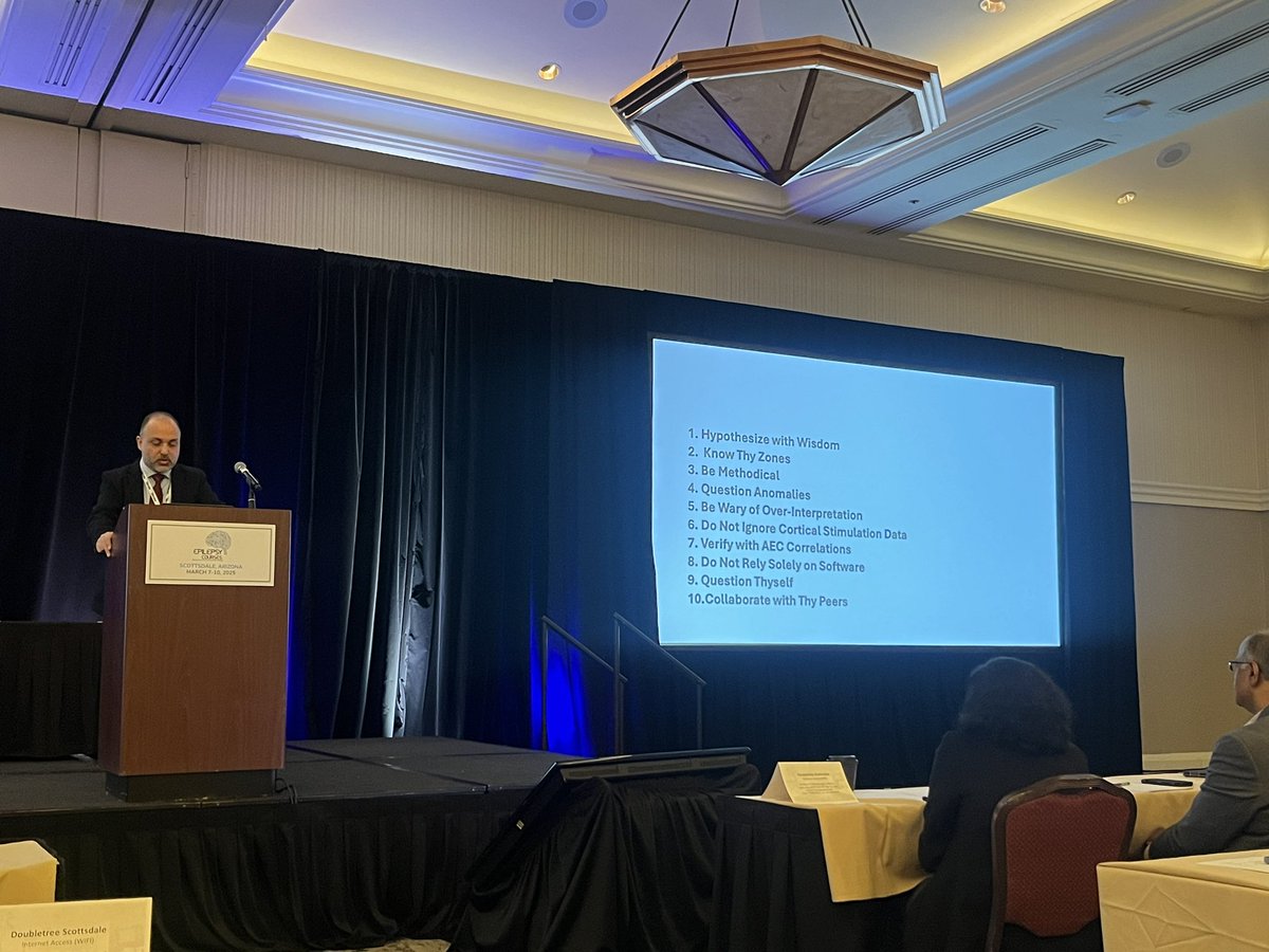 The wise Dr. Ammar Kheder and his 10 commandments of #SEEG and #Epilepsysurgery