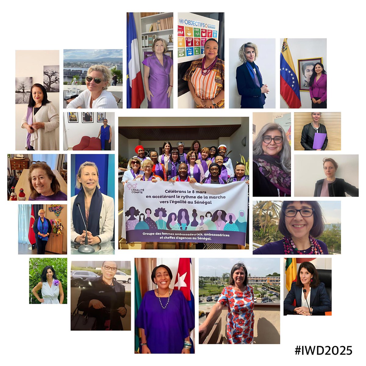 En cette #JournéeInternationaleDesFemmes, nous nous unissons pour défendre l'égalité de genre. Un monde juste, prospère et durable passe par la reconnaissance des droits, des voix et du leadership des femmes. Ensemble, brisons les barrières !
#IWD2025 #ForAllWomenAndGirls