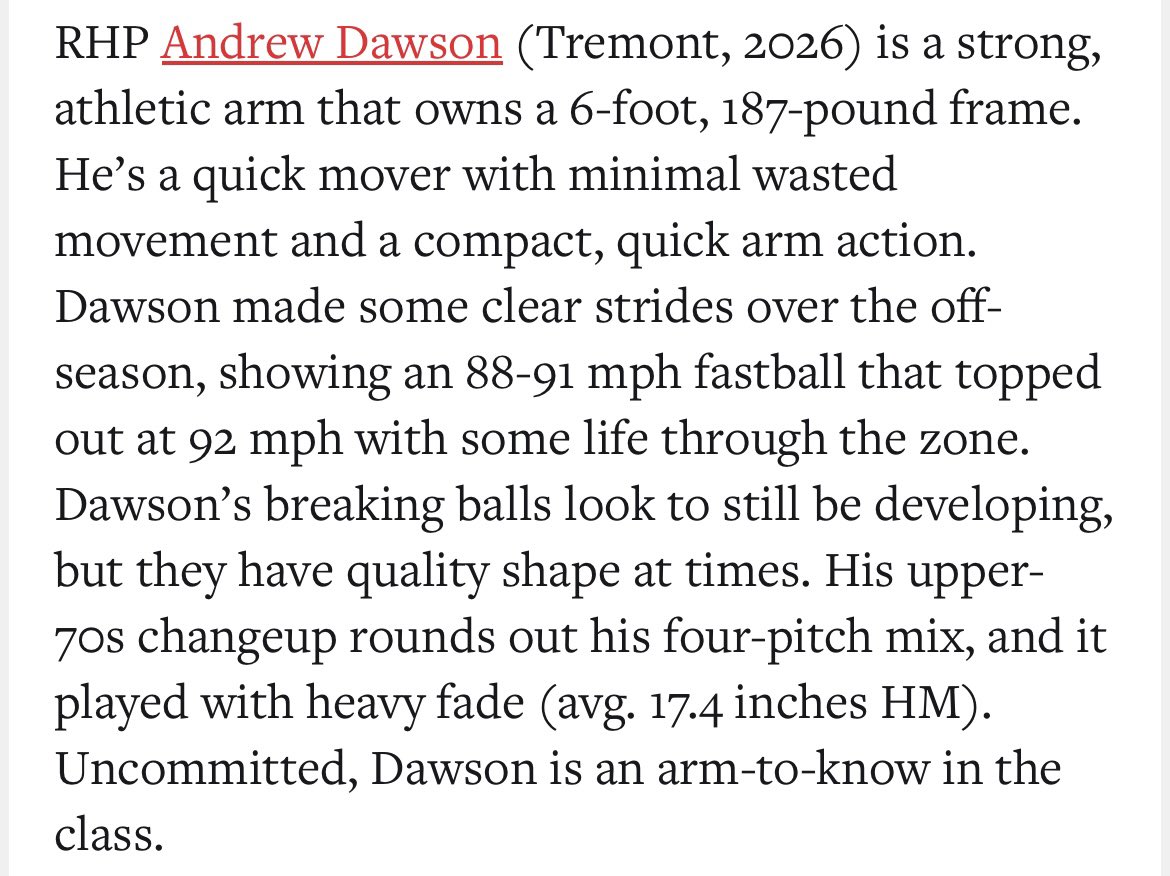 Andrew Dawson (@andrewdawson_15) on Twitter photo Thank you <a href="/PrepBaseballIL/">Prep Baseball Illinois</a> for the write up and great event!
<a href="/cioutlaws/">Outlaws Baseball</a>
<a href="/TurksHSbaseball/">Tremont Turks Baseball</a>
<a href="/DCHomeBase/">DC Home Base</a> Thank you <a href="/PrepBaseballIL/">Prep Baseball Illinois</a> for the write up and great event!
<a href="/cioutlaws/">Outlaws Baseball</a>
<a href="/TurksHSbaseball/">Tremont Turks Baseball</a>
<a href="/DCHomeBase/">DC Home Base</a>