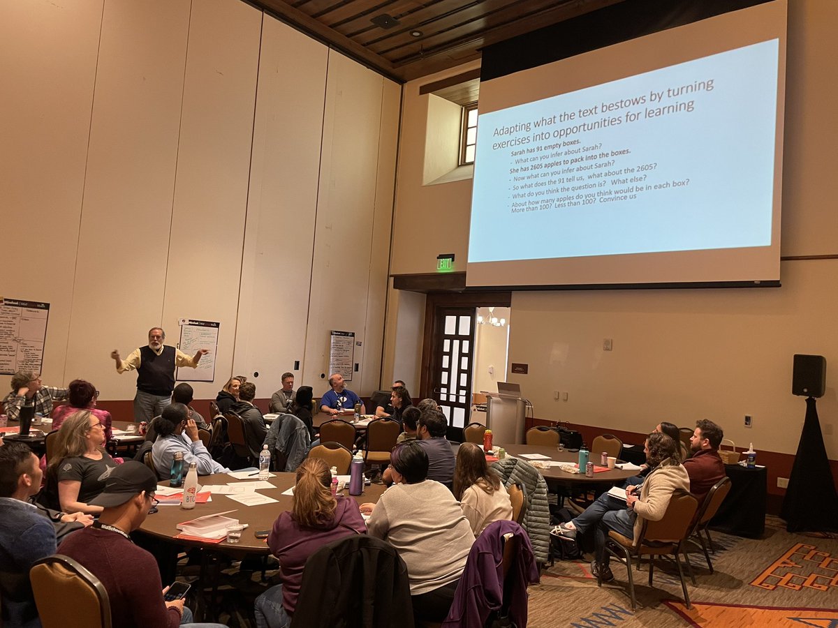 MidSchoolMath's tweet image. Saturday sessions at #MidSchoolMath