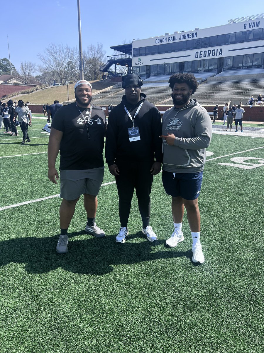 Anthony Cater JR (@bigcater54) on Twitter photo Had a great day at <a href="/GSAthletics_FB/">Georgia Southern Football</a> spring practice
<a href="/GroveRecruits/">Hillgrove Football Recruiting</a>
<a href="/CoachHayes50/">Luke Hayes</a>
<a href="/Justin_DeShon/">Justin DeShon</a>
<a href="/CoachSzatkowski/">Coach Szatkowski</a>
<a href="/keenanmurphy77/">Keenan Murphy</a>
<a href="/CrowderKhalil/">Khalil Crowder</a>
<a href="/CoachZLankford/">Zach Lankford</a> Had a great day at <a href="/GSAthletics_FB/">Georgia Southern Football</a> spring practice
<a href="/GroveRecruits/">Hillgrove Football Recruiting</a>
<a href="/CoachHayes50/">Luke Hayes</a>
<a href="/Justin_DeShon/">Justin DeShon</a>
<a href="/CoachSzatkowski/">Coach Szatkowski</a>
<a href="/keenanmurphy77/">Keenan Murphy</a>
<a href="/CrowderKhalil/">Khalil Crowder</a>
<a href="/CoachZLankford/">Zach Lankford</a>