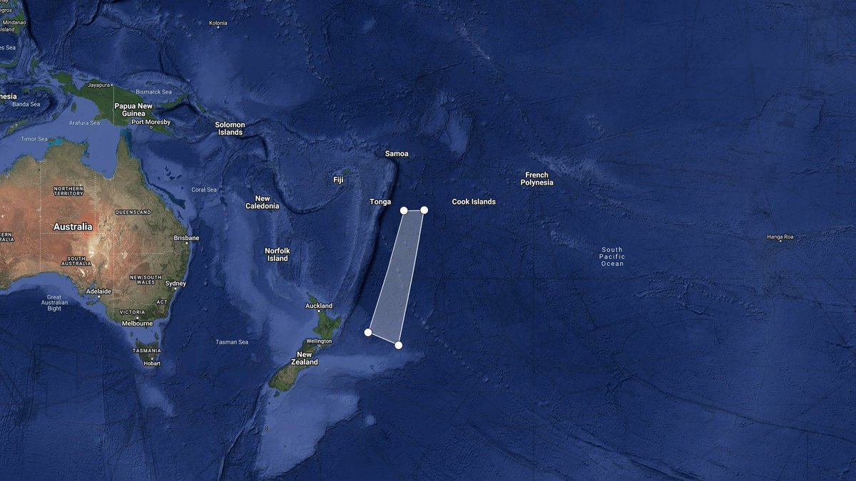 LHA map for #SPHEREx mission from VSFB SLC-4E NET 09 Mar 03:10 UTC, alternatively 10 to 12 Mar based on issued NOTAM/NOTMARs. LZ-4 landing for B1088.3. Estimated fairing recovery position approx. 491km downrange. Stage2 debris reentry in South Pacific. bit.ly/LHA-48