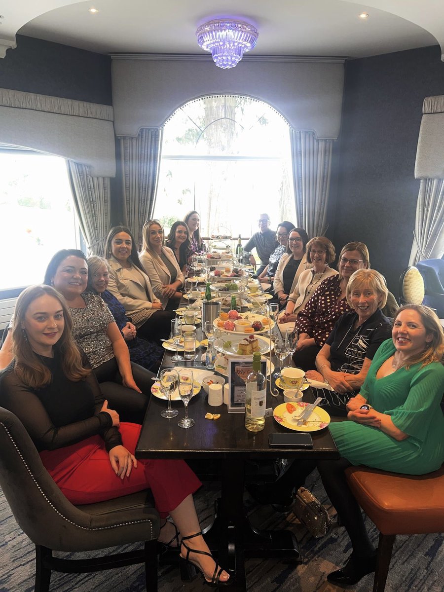 Enjoying international women’s day with some of the strongest women i know. 
<a href="/WesternHSCTrust/">Western Trust</a> <a href="/irishcardiacsoc/">IrishCardiacSociety</a> #InternationalWomensDay