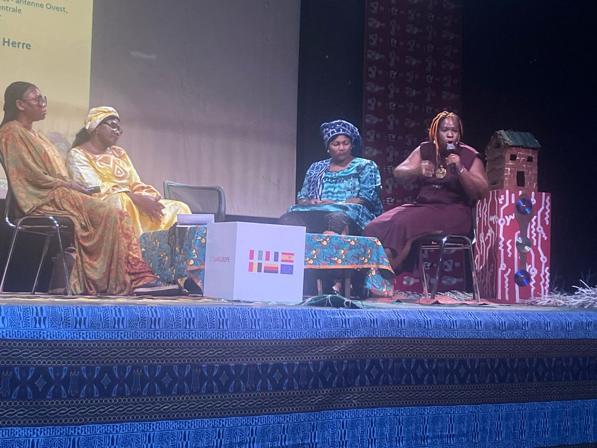 alvfouest's tweet photo. Le 07 Mars à l'IFC de Yaoundé, confiance renouvellée par l'Ambassade de France et la team Europe pour nous permettre de nous entretenir sur "l'engagement des femmes en politique". Un grand moment avec les femmes Maires et les jeunes féministes d'Afrique Centrale.... https://t.co/Qfwcqt1MhE
