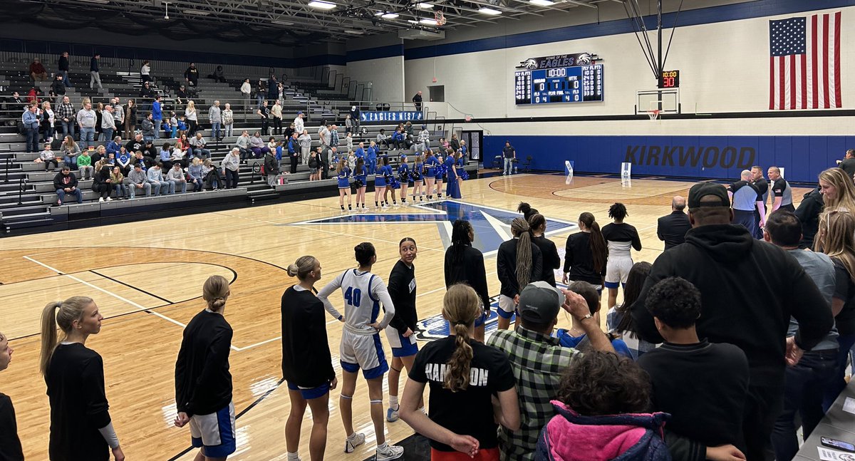 douglasmilesCRG's tweet photo. At Johnson Hall with The Gazette for two #NJCAAD2 basketball championship games:
Women’s district — United Tribes Technical College (17-13) at No. 1 Kirkwood (30-0)
Men’s regional — Iowa Central (20-11) at No. 4 Kirkwood (28-3).
Winners on to nationals. #NJCAA #NJCAAWBB #NCAAMBB https://t.co/EeI1puKLvL