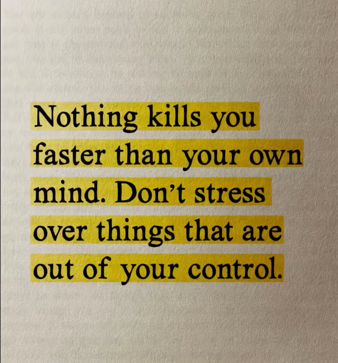 A wise man once said: