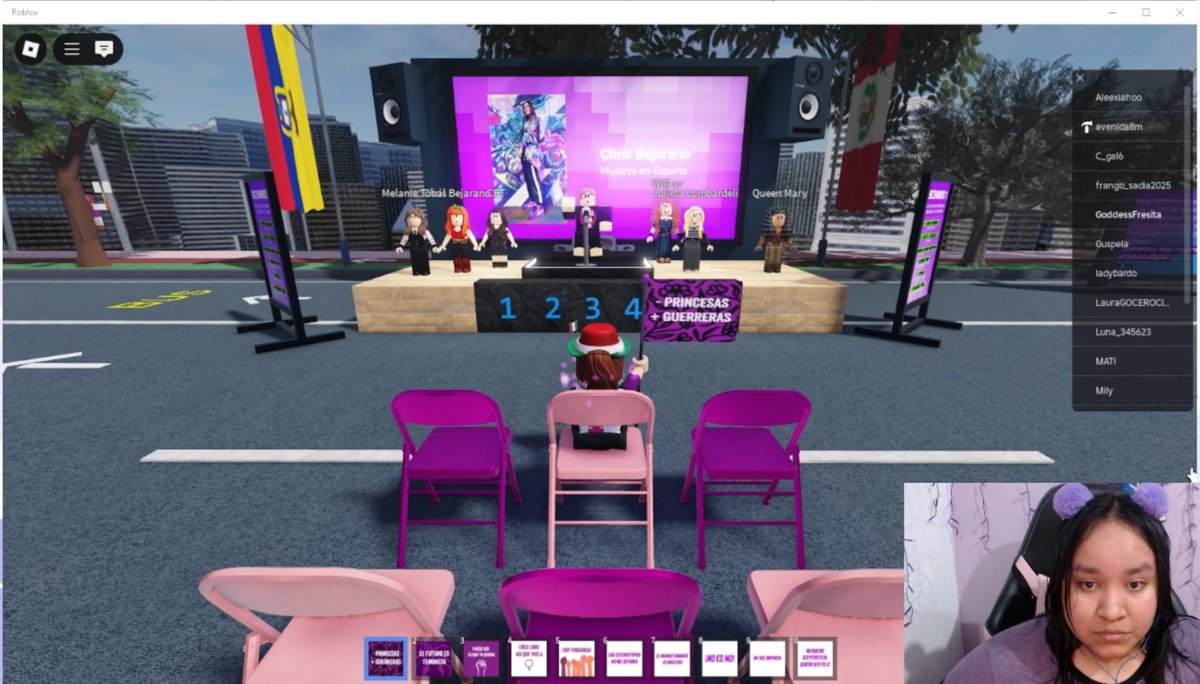GoddessFresita's tweet photo. Estaré hoy en @avenida8m 💜 en Roblox!

#DiaInternacionalDeLaMujer #8M #WomensDay 

https://t.co/b3FOH7fKSj ~ https://t.co/Q7T0D3M4Mz