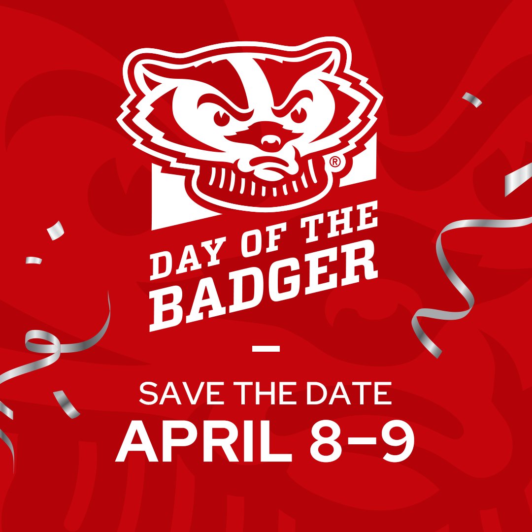 RED-Y OR NOT, Here comes the Badger spirit! 𝗢𝗡𝗘 𝗠𝗢𝗡𝗧𝗛 until the biggest party to pay it forward. 🎉 

It’s the can’t miss event of the season — when celebrating Badger spirit and supporting a UW passion is all the rage.
dayofthebadger.org