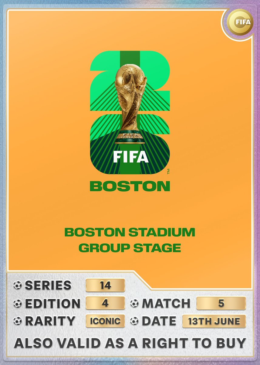 AlgoFoundation's tweet image. Despite surpassing the 10,000,000 transaction mark, @FIFACollect Collectibles on Algorand are just getting started.
NFTs, such as ‘Right to Buy’ NFTickets for the 2026 FIFA World Cup—the world’s biggest sporting event—are being minted.
Only on Algorand.