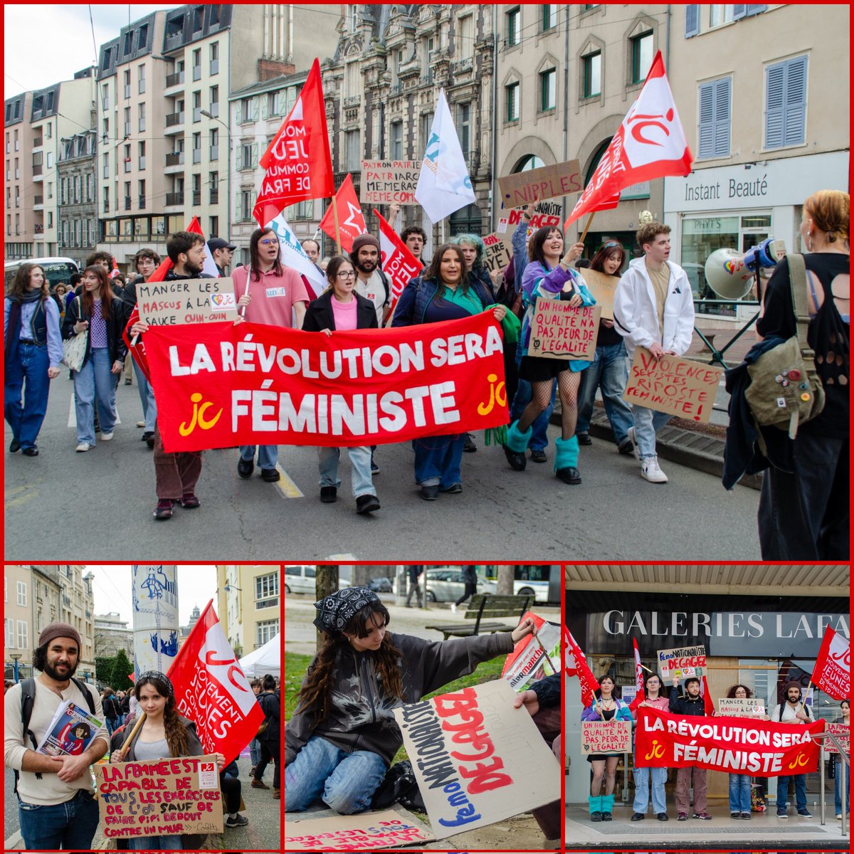 MJCF_87's tweet image. 🚩Une belle journée revendicative pour la lutte pour les droits des femmes 🔥