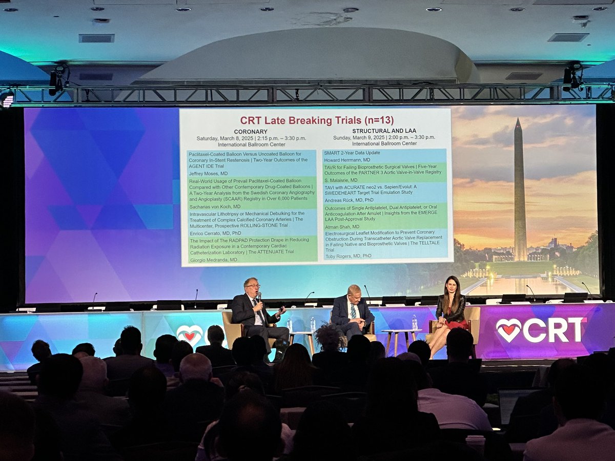 Biljana Parapid, MD, PhD, FESC (@biljana_parapid) on Twitter photo 2️⃣0️⃣0️⃣ #WIC & 1️⃣3️⃣ #RCT @ #CRT2025 courtesy of a visionary that <a href="/ron_waksman/">Ron Waksman</a> <a href="/ronwaksman/">ron waksman</a> is — brilliant intro info by <a href="/SuzanneJBaron/">Suzanne J. Baron MD MSc</a> & <a href="/GreggWStone/">Gregg W. Stone MD</a> as <a href="/CRT_meeting/">CRT Meeting</a> starts officially. 🤩
<a href="/mirvatalasnag/">MIЯVΛƬ #IC</a> <a href="/hect2701/">Prof. Hector M. Garcia-Garcia</a> <a href="/BCase07/">BCaseMD</a> <a href="/Nidhi_Madan9/">Nidhi Madan, MD, MPH</a> <a href="/Dr_AbuDaya/">Hussein Abu Daya</a> <a href="/alaide_chief/">chief</a> <a href="/CMichaelGibson/">C. Michael Gibson MD</a> 2️⃣0️⃣0️⃣ #WIC & 1️⃣3️⃣ #RCT @ #CRT2025 courtesy of a visionary that <a href="/ron_waksman/">Ron Waksman</a> <a href="/ronwaksman/">ron waksman</a> is — brilliant intro info by <a href="/SuzanneJBaron/">Suzanne J. Baron MD MSc</a> & <a href="/GreggWStone/">Gregg W. Stone MD</a> as <a href="/CRT_meeting/">CRT Meeting</a> starts officially. 🤩
<a href="/mirvatalasnag/">MIЯVΛƬ #IC</a> <a href="/hect2701/">Prof. Hector M. Garcia-Garcia</a> <a href="/BCase07/">BCaseMD</a> <a href="/Nidhi_Madan9/">Nidhi Madan, MD, MPH</a> <a href="/Dr_AbuDaya/">Hussein Abu Daya</a> <a href="/alaide_chief/">chief</a> <a href="/CMichaelGibson/">C. Michael Gibson MD</a>