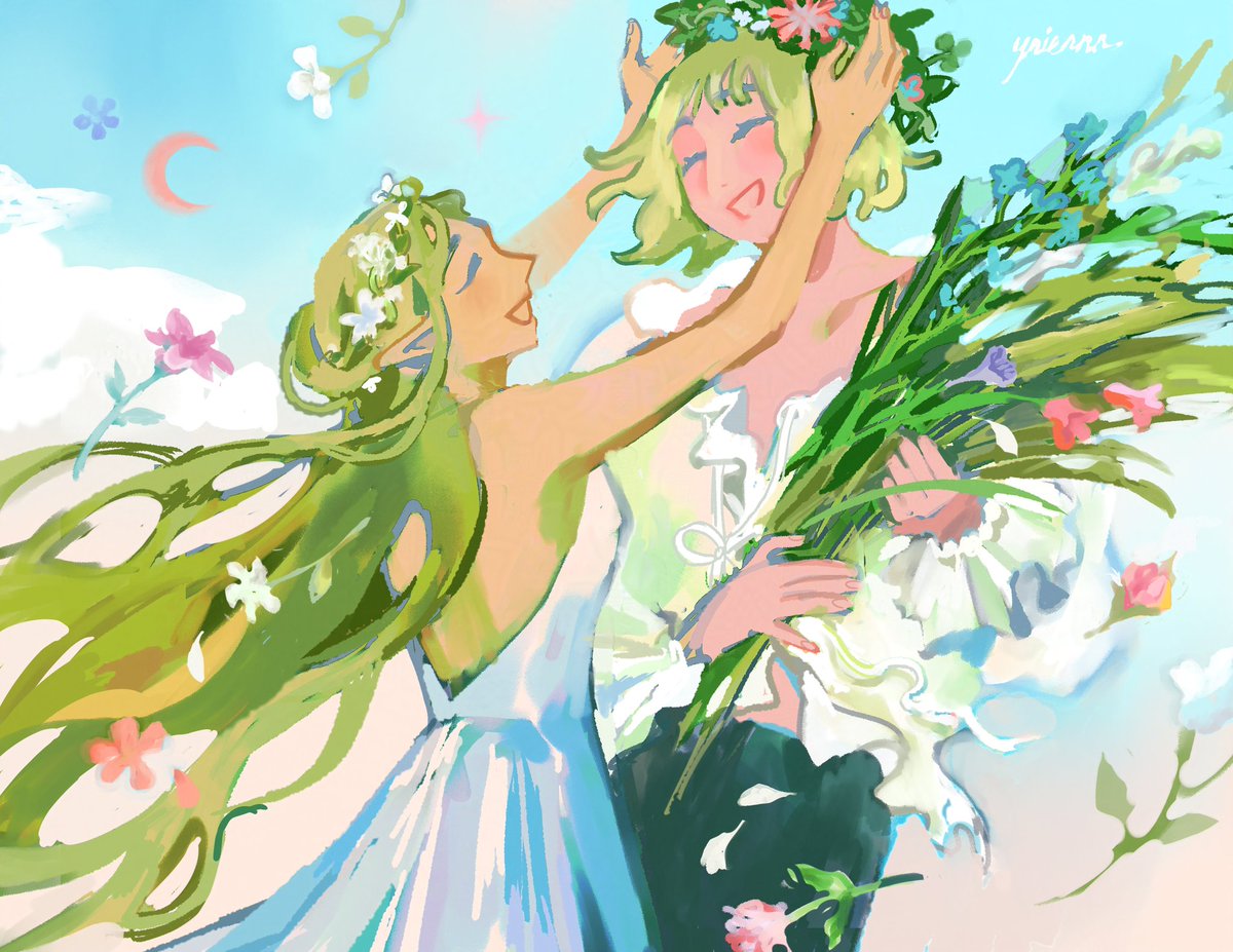 flower shower 
#dungeonmeshi #farcille