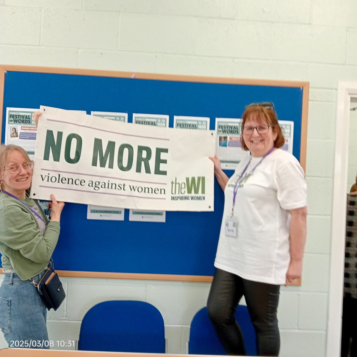 SewerbyWi's tweet photo. Thank you to everyone who helped in any way this morning - baking, crafting, stall holding or just eating! We raised a fantastic £400 for the Domestic Violence & Abuse Partnership.
#bridlington #sewerby #DVAP
#whiteribbon https://t.co/VK889UcGaq