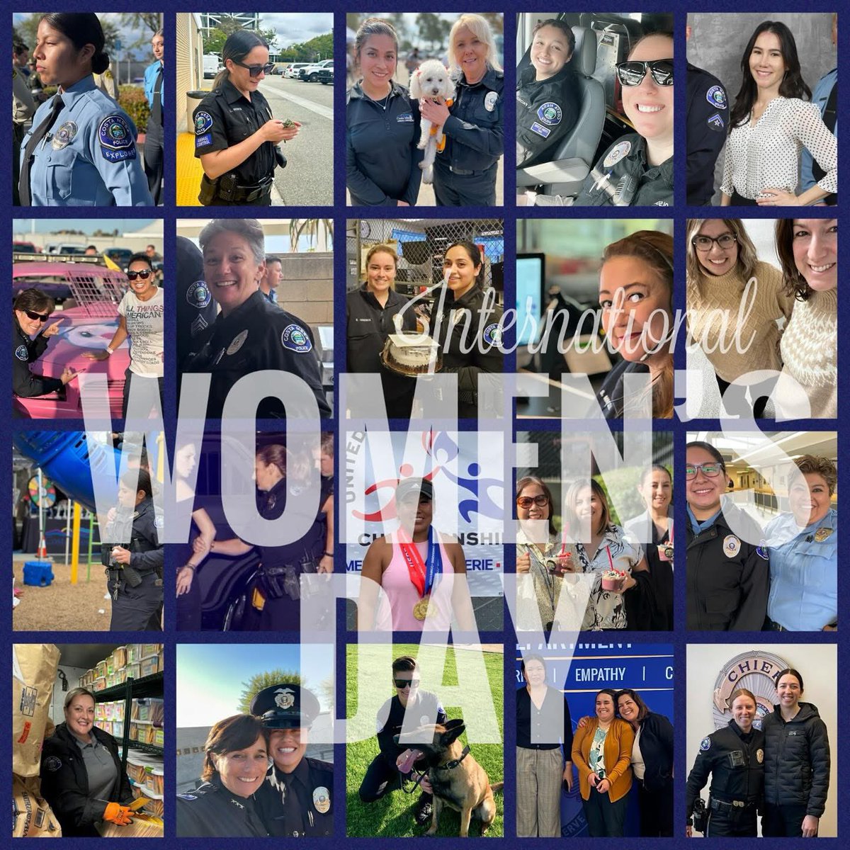 I am very proud to work alongside of all the highly skilled, professional women who dedicate themselves to the <a href="/CostaMesaPD/">Costa Mesa Police</a> and who reflect the diverse community of the <a href="/CityofCostaMesa/">City of Costa Mesa</a> that we serve. #HonoredToServe #InternationalWomensDay