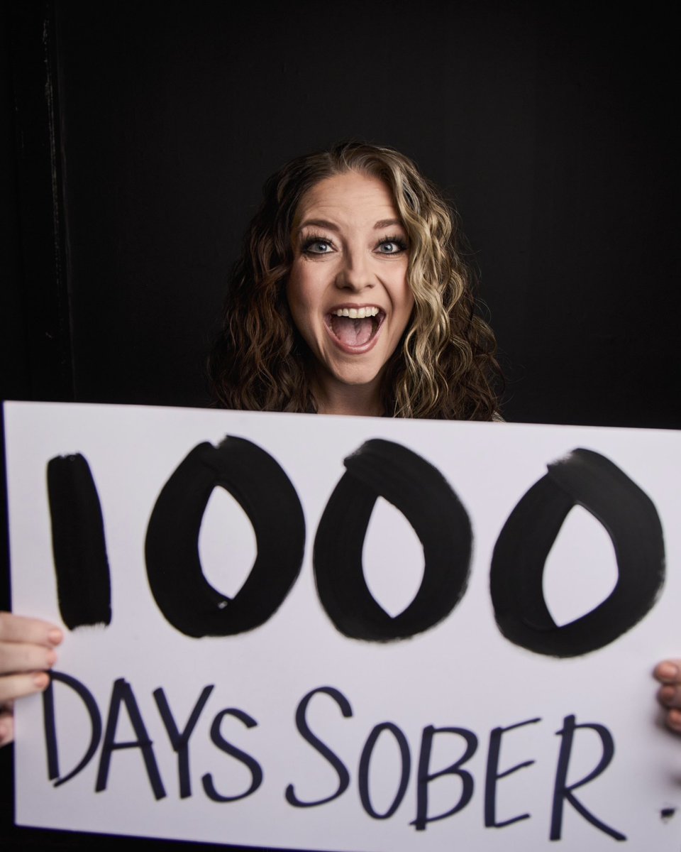 AshleyMcBryde's tweet image. 1,000 days, 1,000 moons. 
1,000 hangovers skipped. 
1,000 drunk “I’m sorry’s” I didn’t have to say.