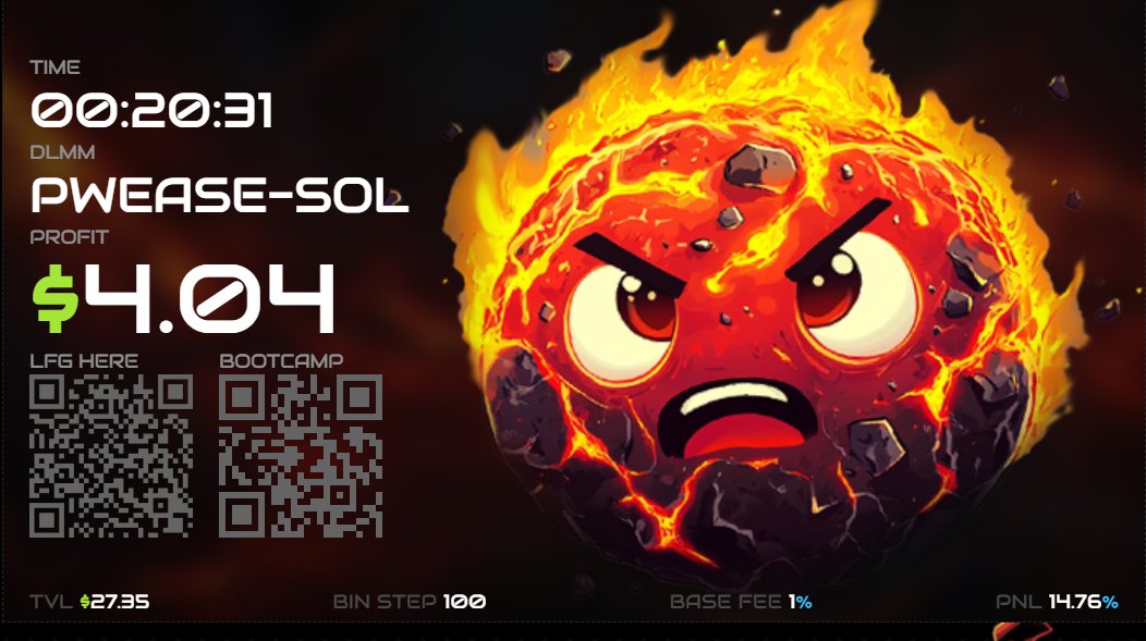 With the trenches getting harder and harder, I really love to go my first steps with <a href="/MeteoraAG/">Meteora</a> 
Knowledge and practicing comes first.
And some burger money.
Let's see if it's enough for a steak in some weeks ;-)