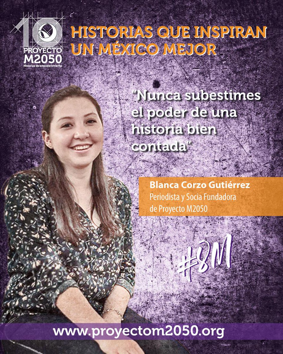 Proyecto_M2050's tweet photo. Hoy conmemoramos el #DiaInternacionalDeLaMujer, un día para reflexionar sobre los avances logrados y los desafíos que aún enfrentamos. #ProyectoM2050 nos inspiran a seguir luchando por un mundo más justo e igualitario. #8M #10AñosM2050 #EditorialM2050 #AutoresM2050 #AgentesM2050 https://t.co/t8H6fMq4EL