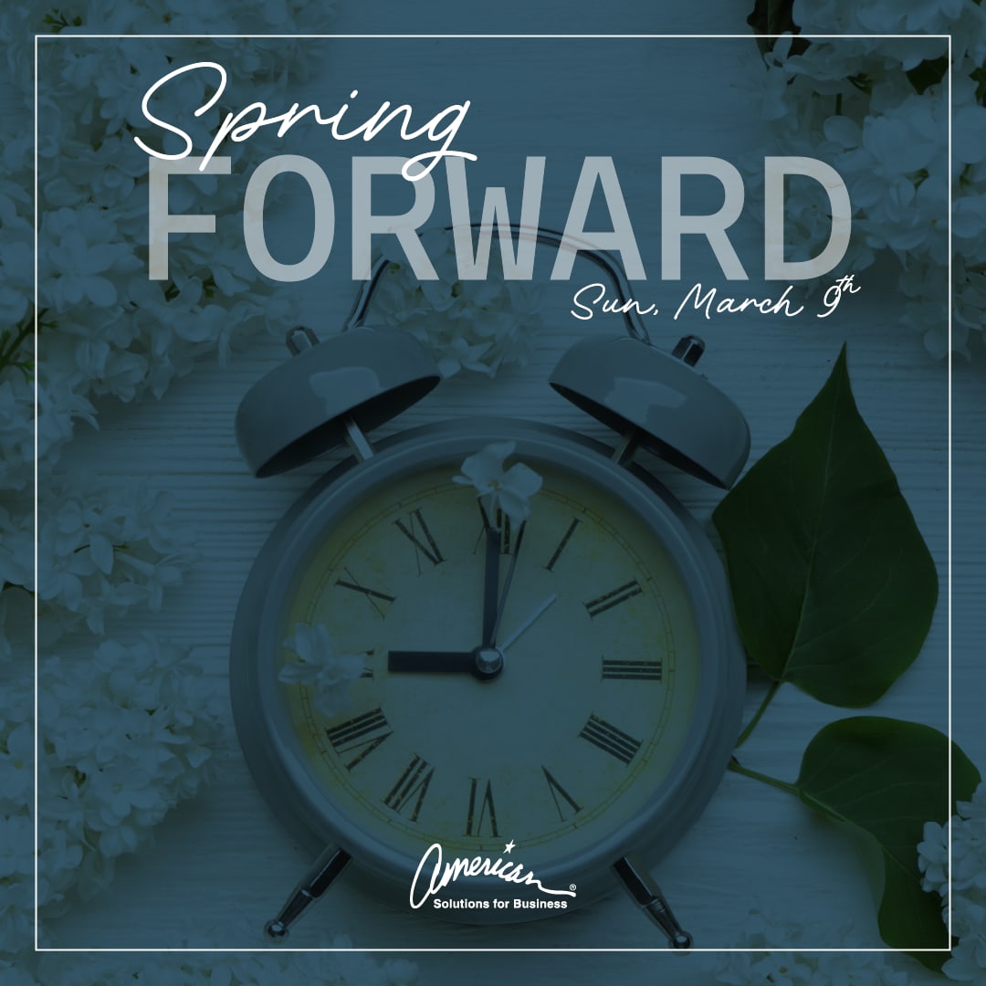 🌸⏰ Spring forward and seize the day! Longer days mean more time to shine—don’t forget to set your clocks ahead!